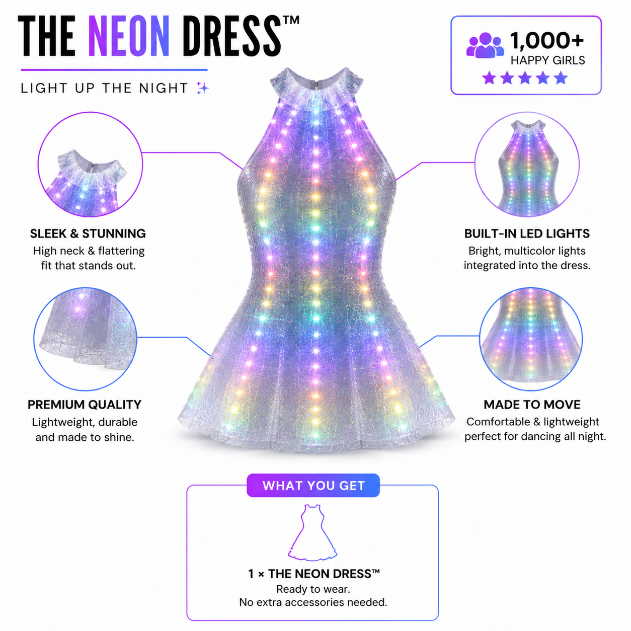 The Neon Dress