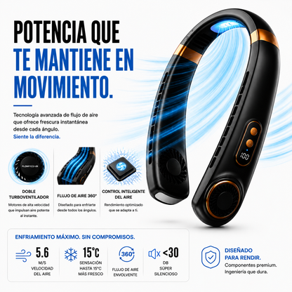 Ventilador de Cuello Portátil